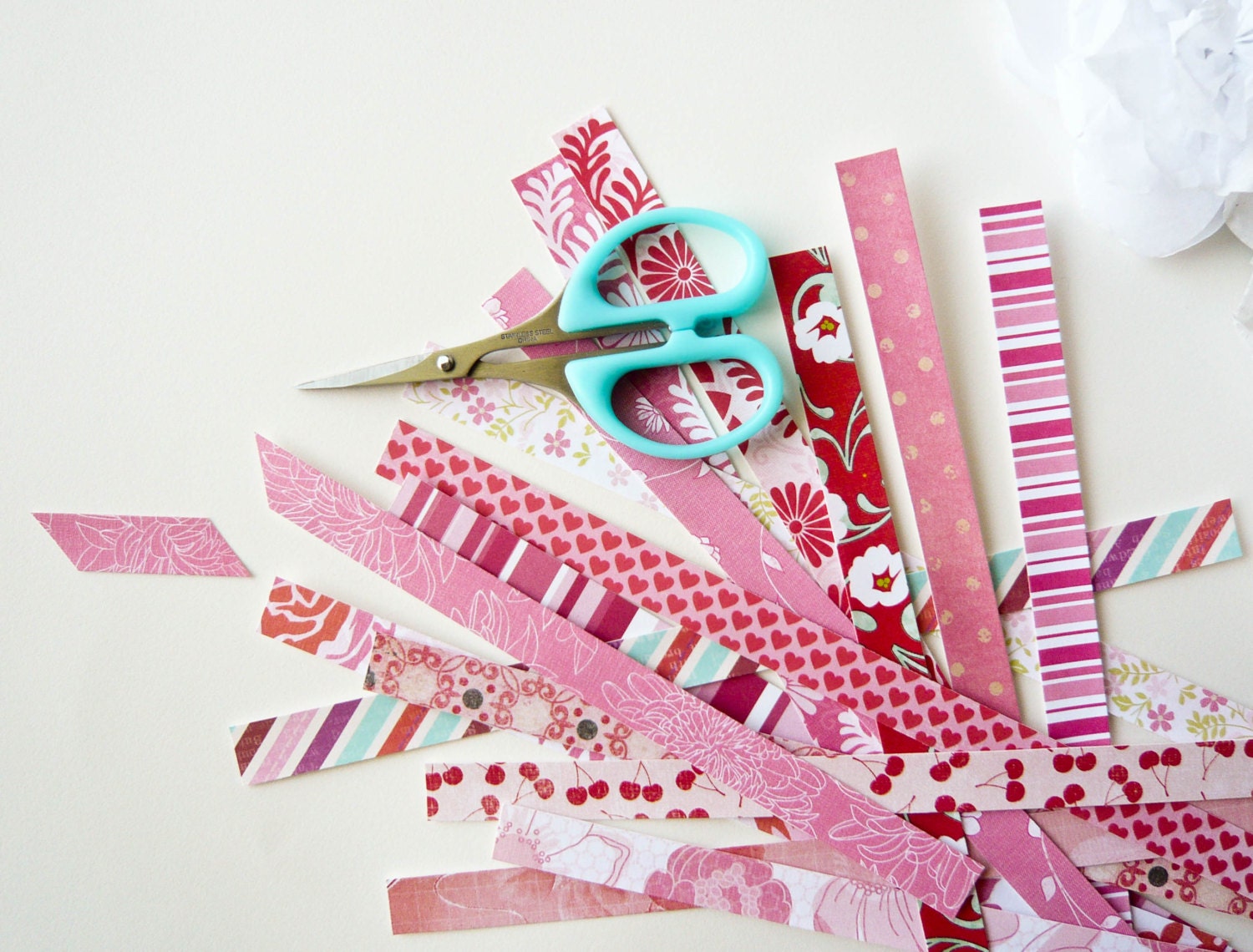 Paper Tape - Pink And Red Assortment