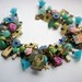 Frida Kahlo Pictures Antiqued Bronze Tone Charm Bracelet