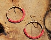 Blood Orange Friendship Earrings