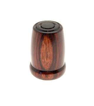 Handmade Wood Thimble Rosewood Burgundy Wood