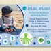 Nautical Under the Sea Pool Beach Party Printable Birthday Invitation