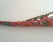 Large hair clip - Japanese print