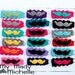 Crochet Mustache Wristlet Keychain Customize your favorite color of Moustache Bracelet
