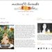 Premade Blogger Template Chalkboard Mustard & Lavender