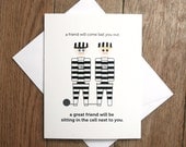 friendship card - Jailbirds, Bromance card