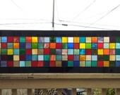 Stained glass Panel - "Color Mix" (P-32)