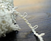 Ivory Bridal Button Looping Luxury Elastic Wedding Dress Buttonhole Loop