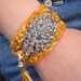 Leather Wrap Bracelet, Leather Jewelry, Leather Sterling Silver Wrap Bracelet, Leather Triple Wrap Bracelet, Leather Bracelet, 6 Colors