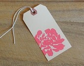 Peony Gift Tags (set of 5)