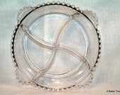 Candlewick 4 Part Divided Relish Dish  Vintage