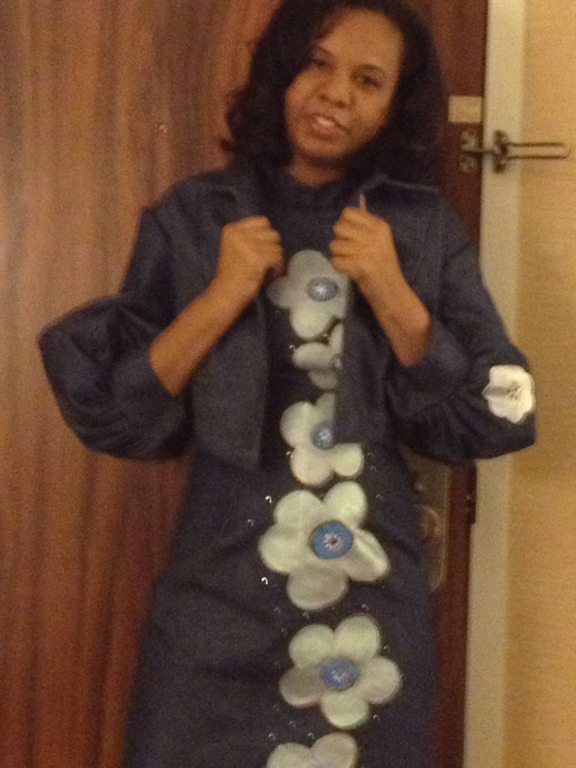 Denim flower power