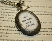 Ed Sheeran - Be A True Heart Locket Necklace