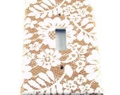 Light Switch Cover Wall Decor Switchplate Switch Plate in  Chantilly  (199S)