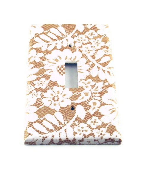 Light Switch Cover Wall Decor Switchplate Switch Plate in  Chantilly  (199S)