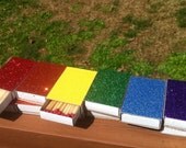10 Rainbow Flag  Matchbox Wedding Favors