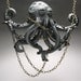 Under Wraps Octopus Necklace - Wearable Art Sculpture