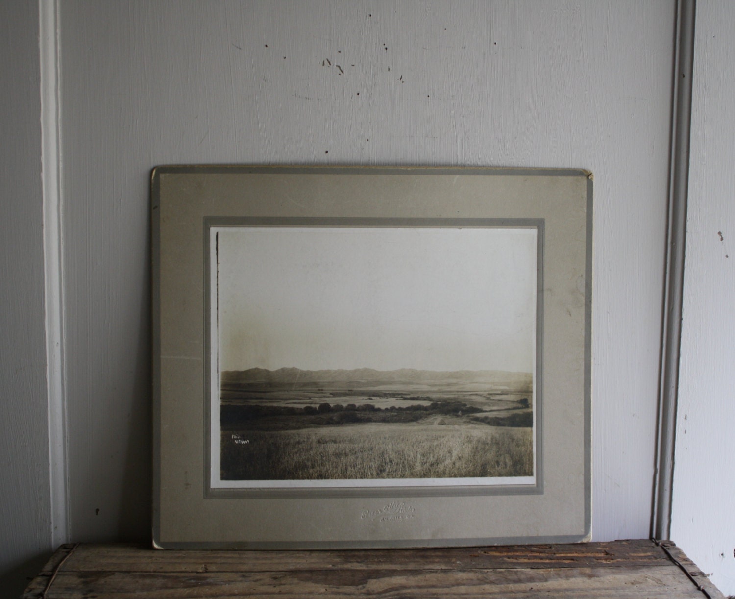 antique landscape photograph idaho