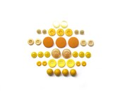 Vintage Button Sets- Sunshine Of Your Love