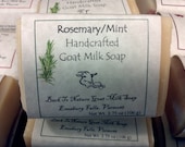 Rosemary/Mint Goat Milk Soap