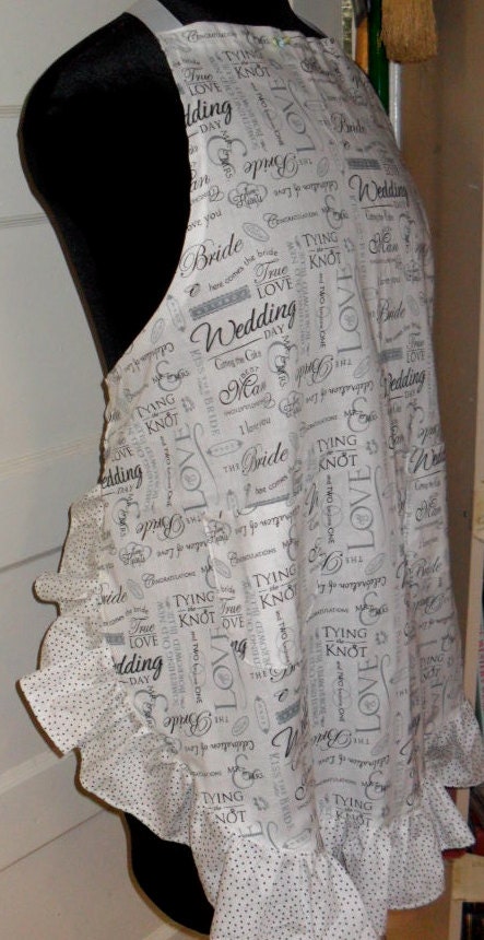 Wedding Apron- Full  length