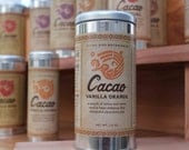 vanilla orange cacao... 100% organic and fair trade drinking chocolate