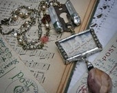 Visions - Soldered Multi-Media Assemblage Necklace