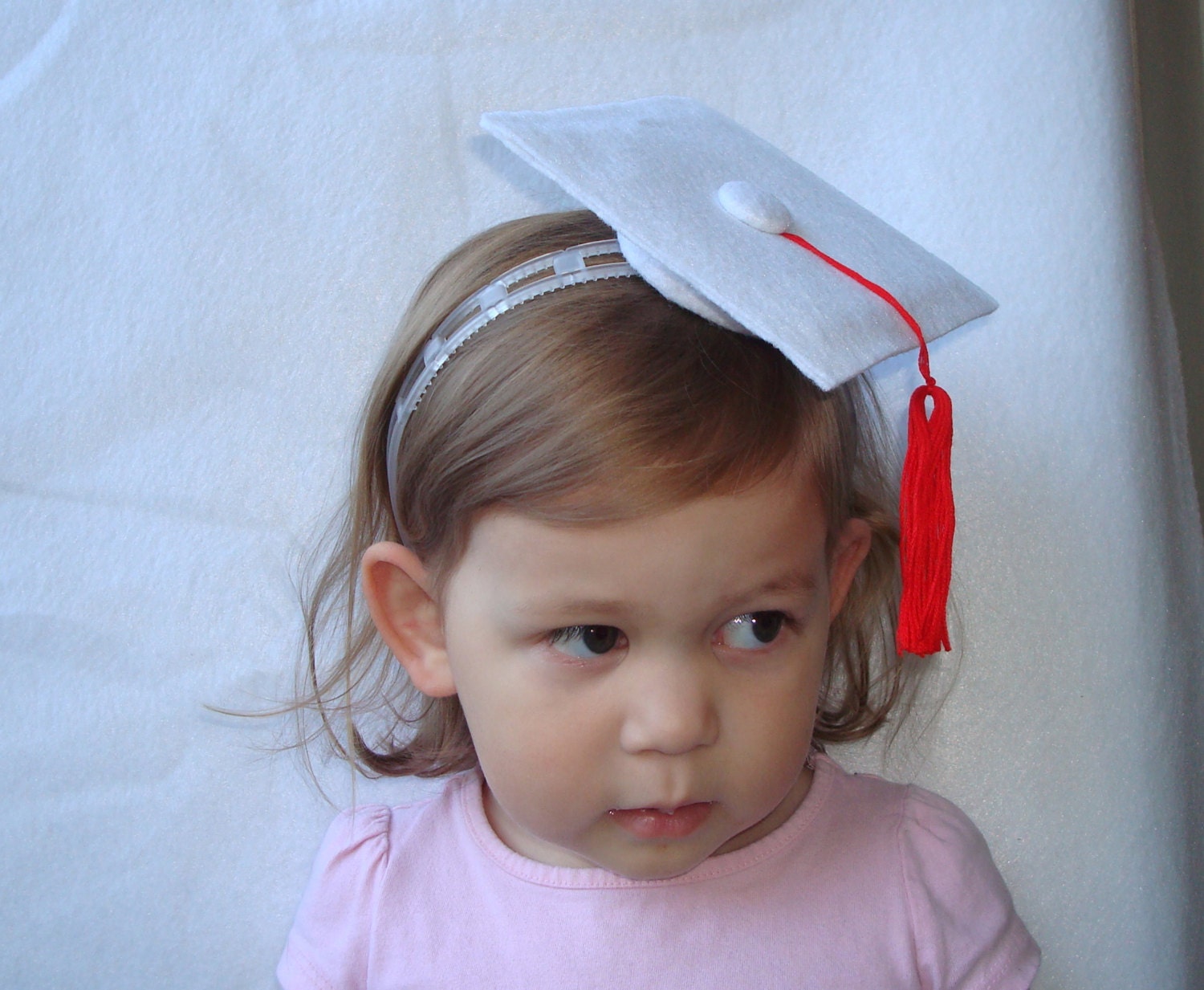 Free Shipping Graduation Headband Dress Up Costume Graduation Hat Felt Hat Graduation Party Hat Photo Prop