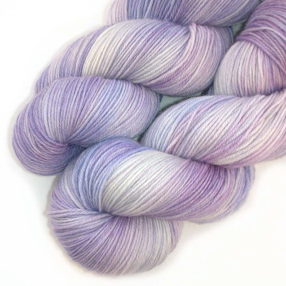 Superwash Merino Cashmere Nylon Yarn - Wisteria, 430 yards