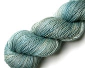 Baby Alpaca, Silk and Cashmere Lace Yarn - Frosted Sea Glass, 1300 yards