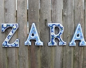 Painted Wooden Letters (1 to 6 letters)