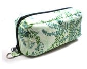Essential Oil Case Holds 10 Bottles Green Fern Batik
