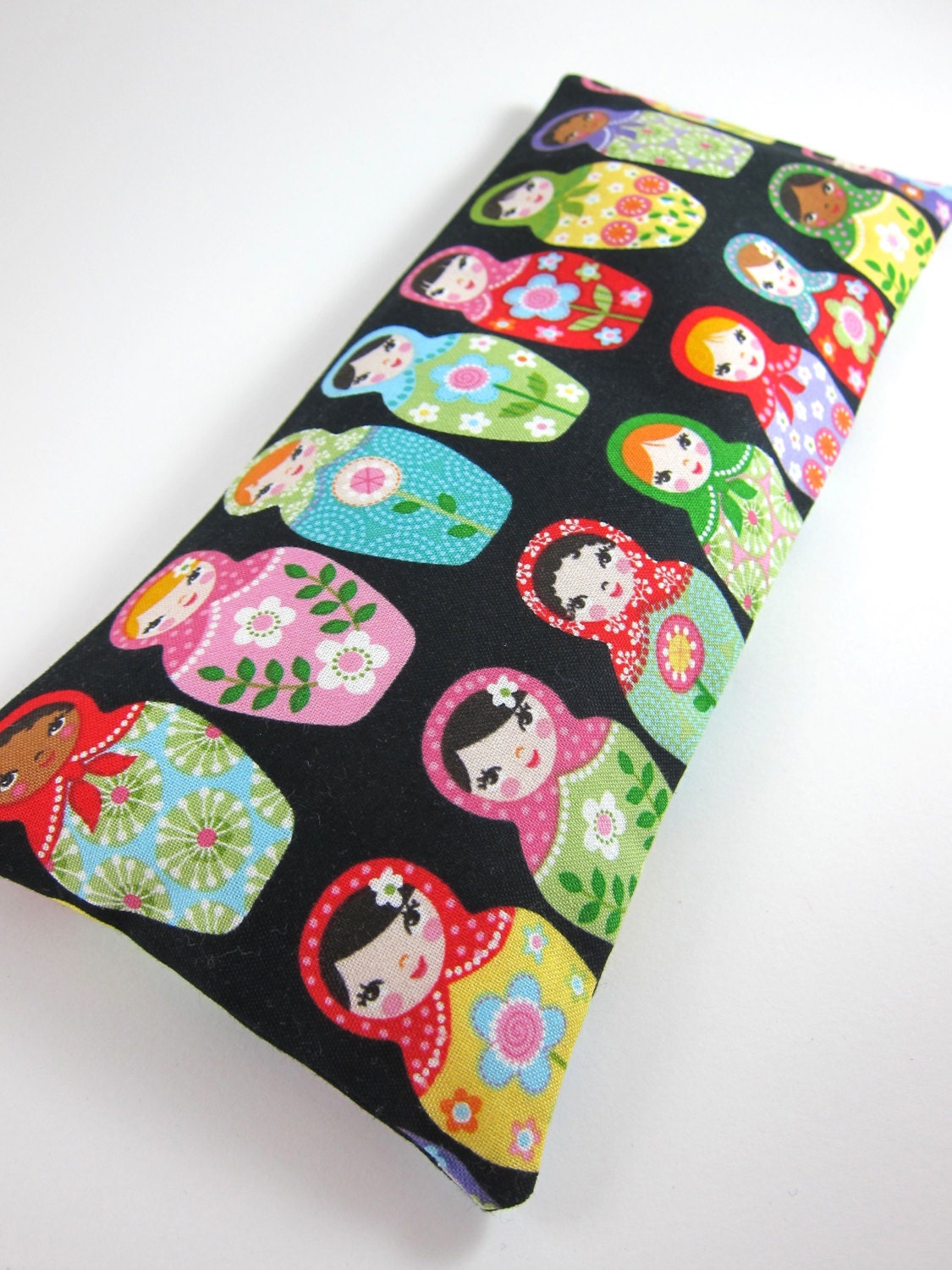 Yoga Eye Pillow w/ Removable Cover (Organic Flax seed & Lavender) - Matroyshka
