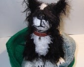 Mini Knitted Border Collie Set
