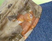 Reversible Cotton Sun Hat with Jungle Animals Size 12 Months