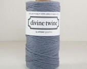 Solid Gray Divine Bakers Twine - 240 yards (720 feet) - Divine Twine