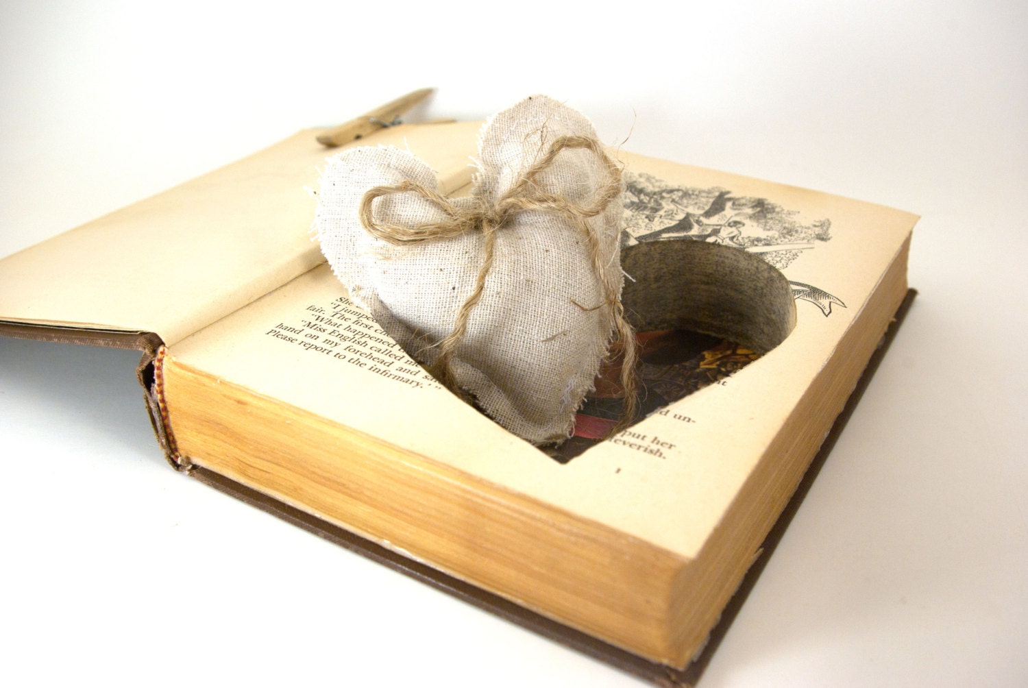 Ring Bearer Pillow - Hollow Book Add-On-
