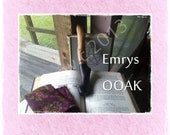 Wood Athame "Emrys" ( Crabapple Wood) OOAK