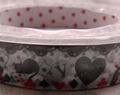 Japanese Deco Tape Alice in Wonderland Silhoutte Humpty Dumpty