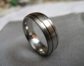Titanium Ring Clearance Listing 7mm size 8.75