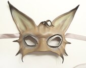 Cat Leather Mask freaky dark carnival Dia de los Muertos