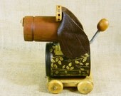 A Nutty Little Robot Dog - PEANUT - Reclaim2Fame - assemblage - found object