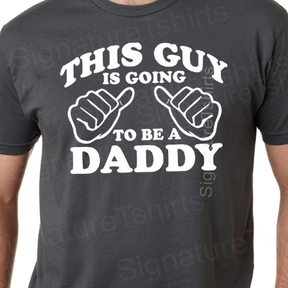 This Guy is going to be a Daddy Mens T-Shirt new dad baby Father's Day newborn tshirt dad to be gift wedding shirt husband