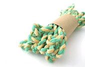 Ribbon / Recycled Sari Yarn / Cotton / 4.3 metres / Handmade / Fair Trade