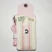 Smartphone iPhone Evo Droid Cell Phone Blackberry Case Purse Vertical Cross Body Strap: Pink Stripes