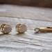Vintage Men's Mother of Pearl Cufflinks and Tie Tac
