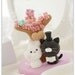 Lovely cat and  kitty Wedding Cake Topper