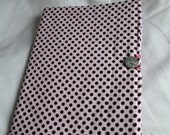Notebook holder with pen slot