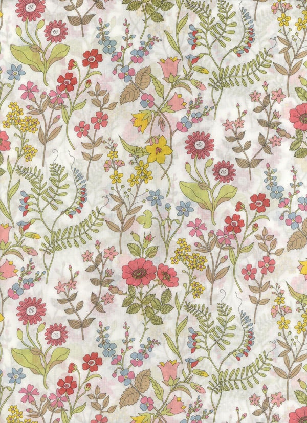 Fabric by Liberty of London tana lawn Lola Weissleburg 6x26