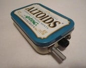 Portable Mint Tin Guitar Amp, Headphone Amp, MP3 Amp w/ Speaker, Volume Control, & 10X Gain (Wintergreen Altoids)