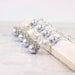 White Pearl Bridal Earrings Baby Blue Pastel Romantic Sterling Bridal Collection